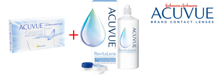 Polecany płyn do soczewek Acuvue - Revitalens 360 ml 