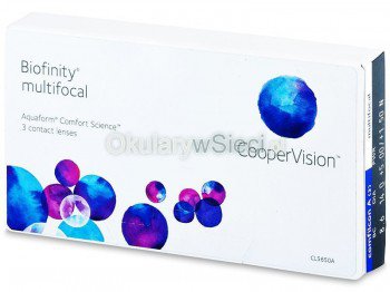 Biofinity Multifocal 3szt. typ. D