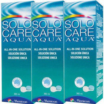 Płyn Solo Care AQUA 3x360ml, SoloCare + 3 pojemniki