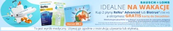 Płyn do soczewek BIO TRUE BIOTRUE 100 ml Flight Pack