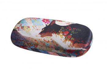 Etui na okulary kot Albinex 80142 c3 ze ściereczką