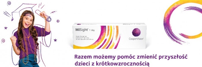 MyDay MiSight 1 Day soczewki kontaktowe dla dzieci