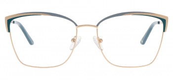 Oprawki Bergman 4091-C6 damskie czerwony