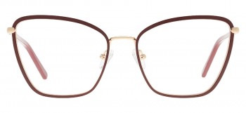 Oprawki Bergman 4272-C8 damskie bordowy