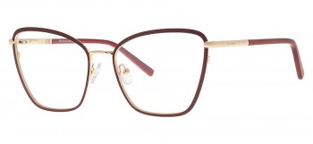 Oprawki Bergman 4272-C8 damskie bordowy