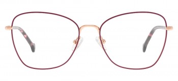 Oprawki Bergman 4953-C7 damskie czerwony
