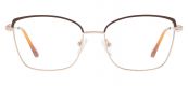 Oprawki Bergman 4071-C10 damskie złote