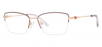 Oprawki Bergman 4853-C8 damskie bordowe