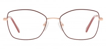 Oprawki Bergman 4866-C8 damskie bordowe